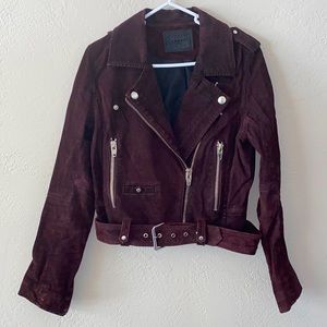 Blank NYC Suede Leather Jacket